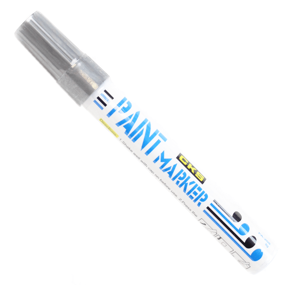 Caneta Permanente Paint Marker CKS Prata